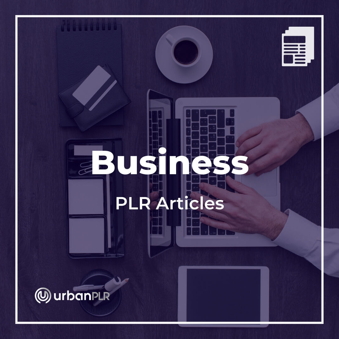 Business PLR Articles