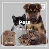 Pets PLR Articles