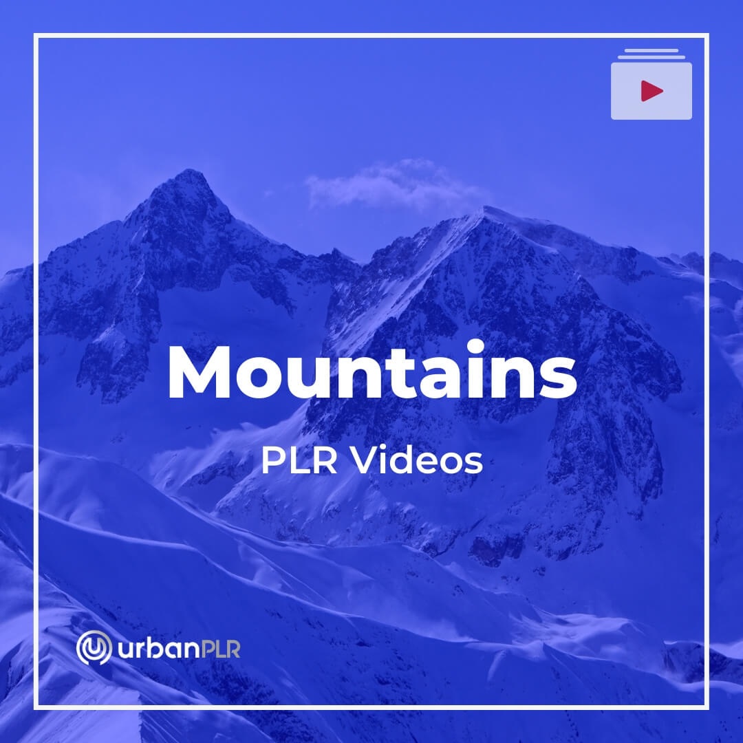 Mountains PLR Videos