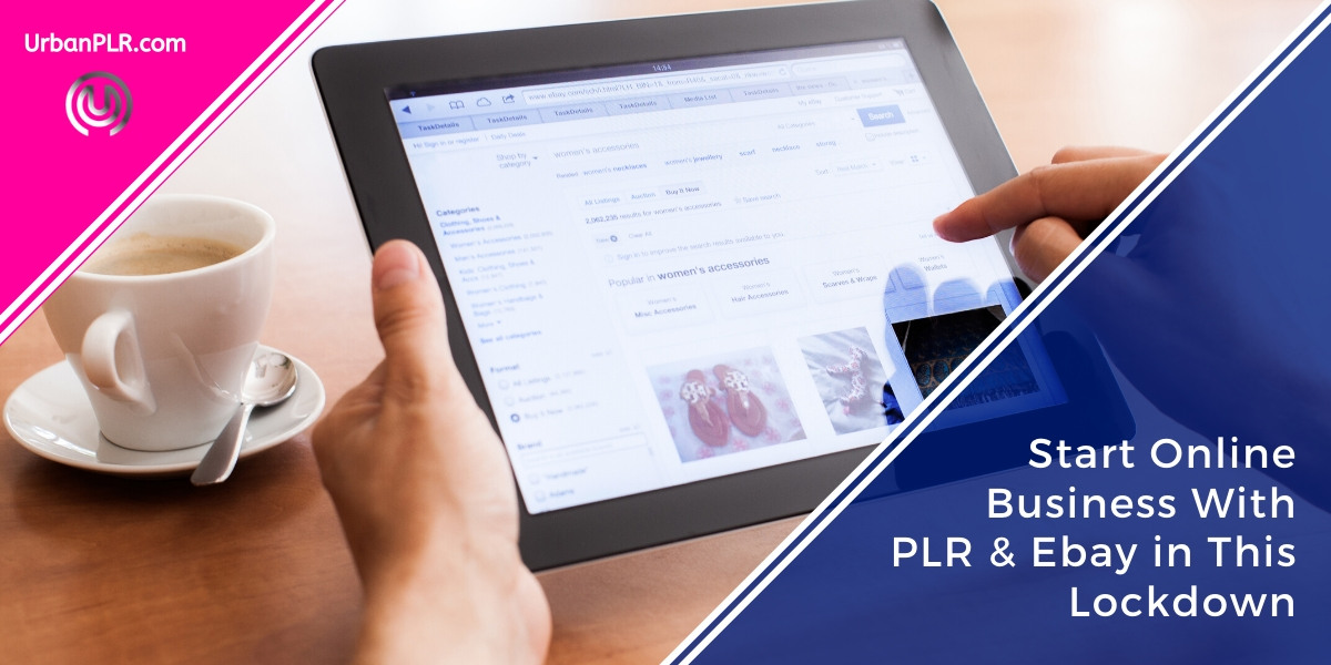 Start Online Business With PLR & Ebay in This Lockdown