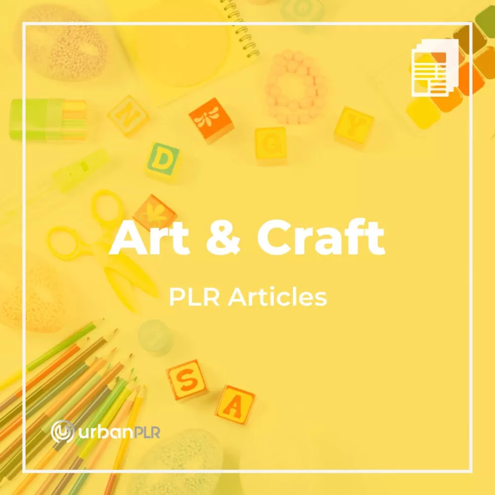 Art & Craft PLR Articles