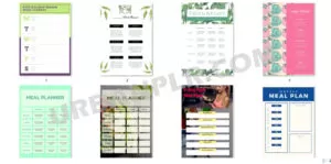 Meal Planners Sample2