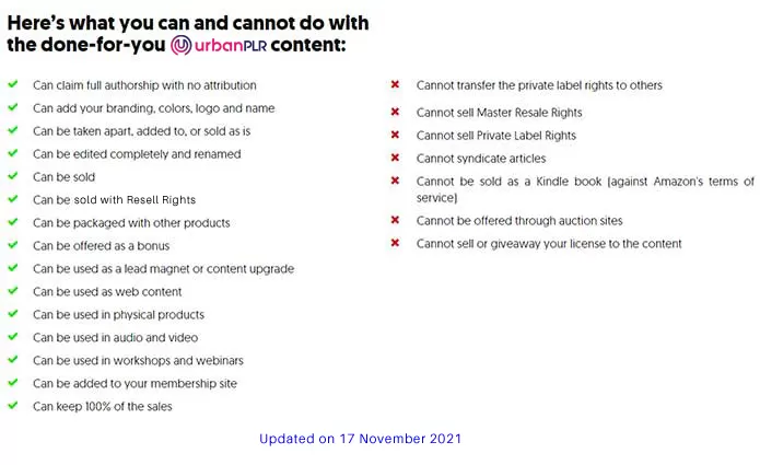 Here’s What You Can Do And Cannot Do With PLR Products