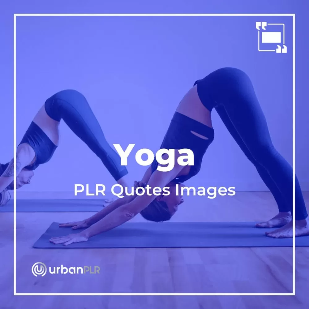 Yoga PLR Quotes
