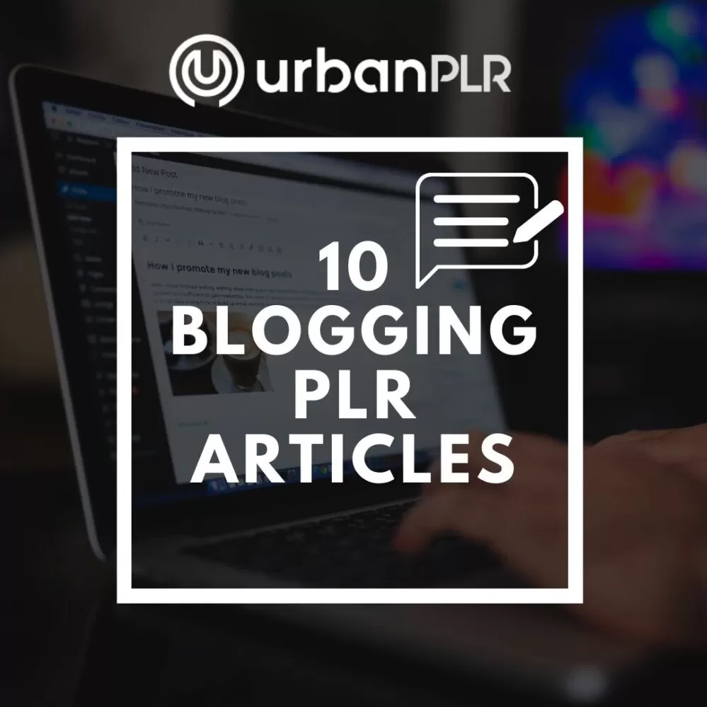 10 Blogging PLR Articles