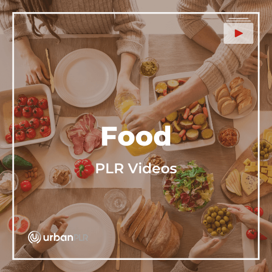 Food & Recipes PLR Videos