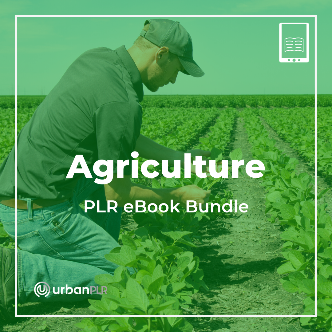 Agriculture PLR eBooks