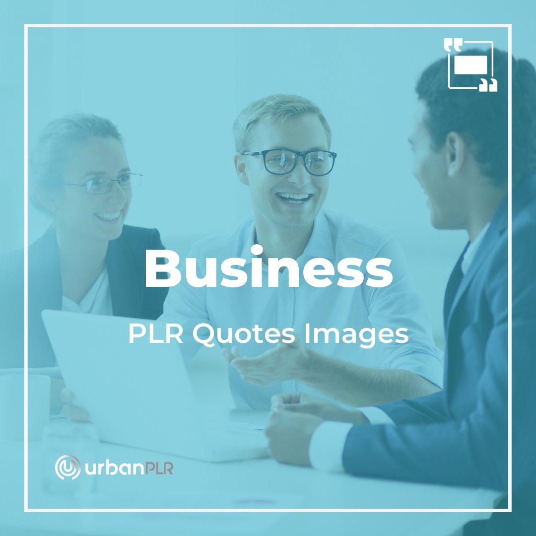 Business PLR Image Quotes