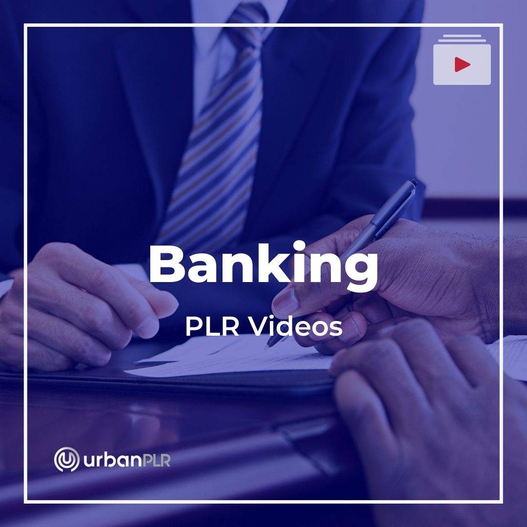 Banking PLR Videos