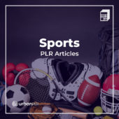 Sports PLR Articles