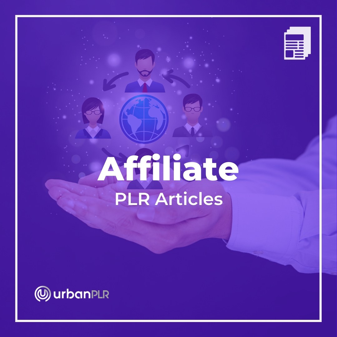 Affiliate PLR Articles