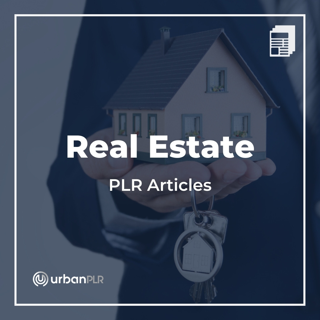 Real-estate PLR Articles