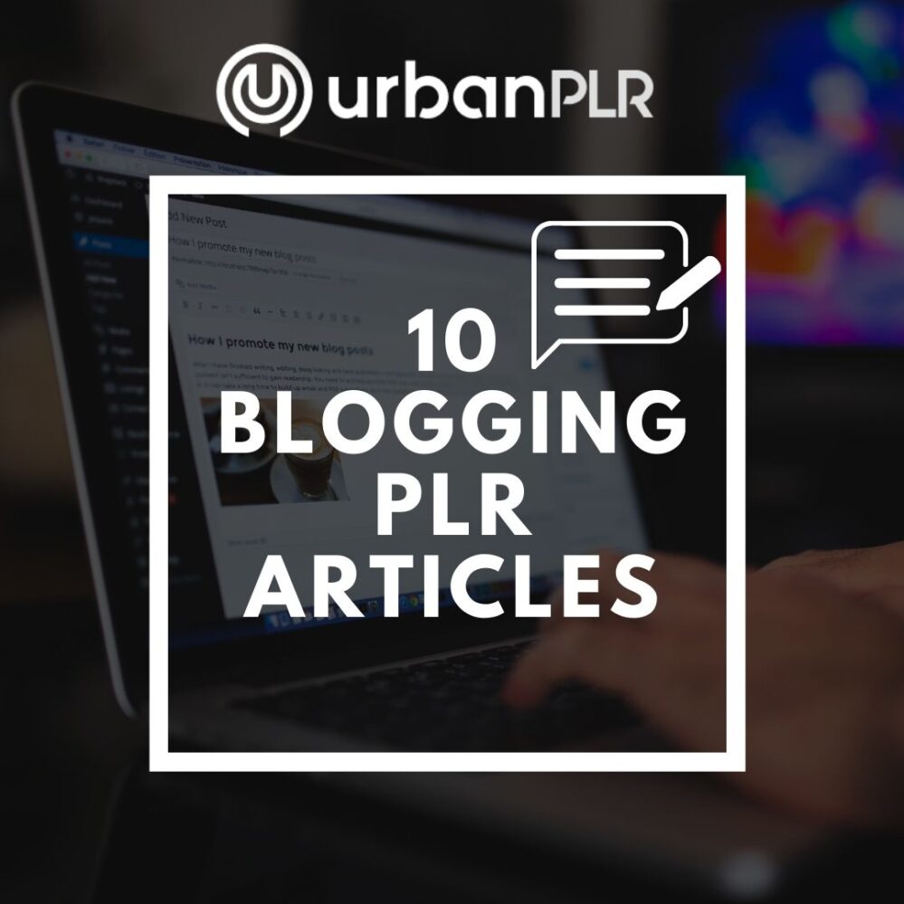 10 Blogging PLR Articles