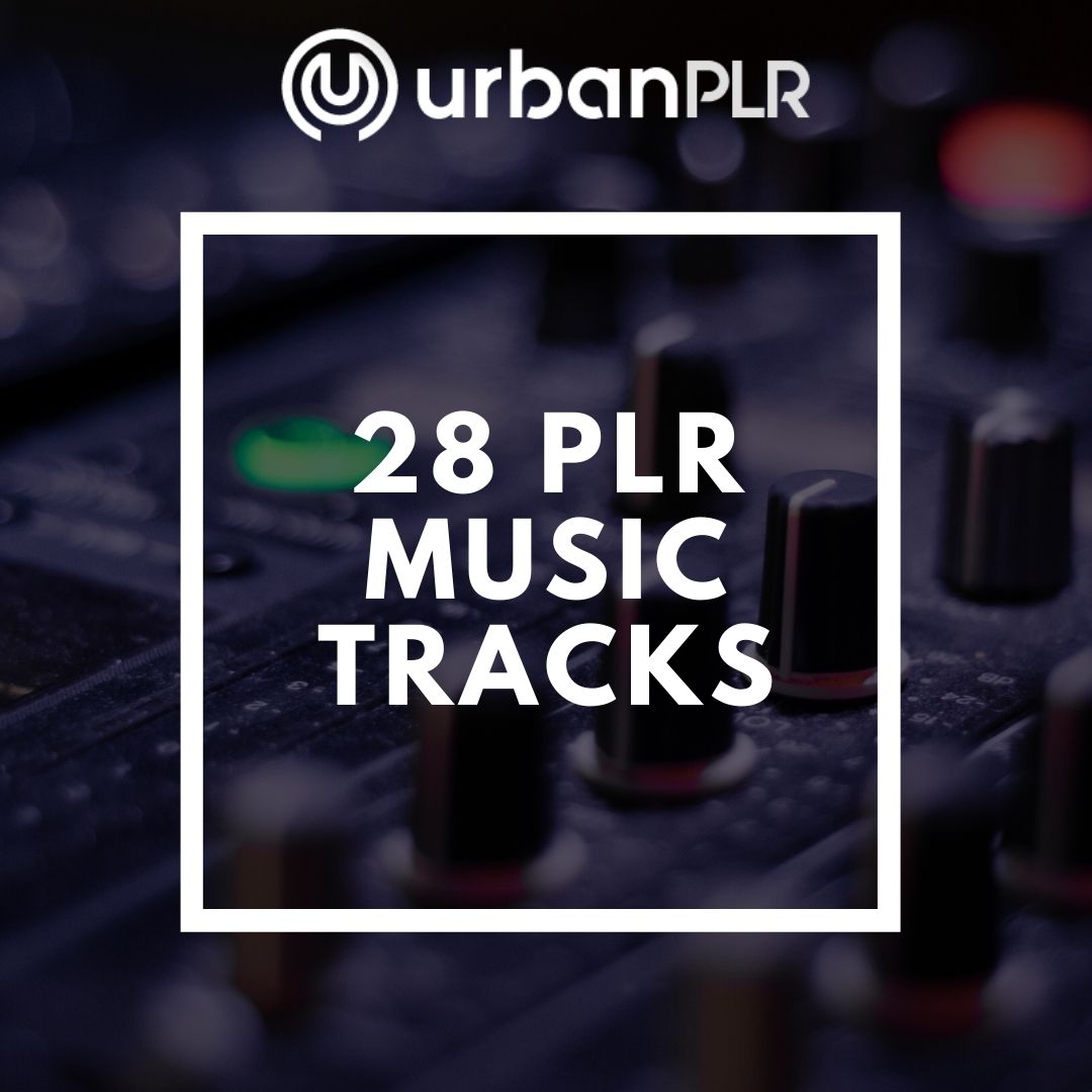 28 PLR Music Tracks