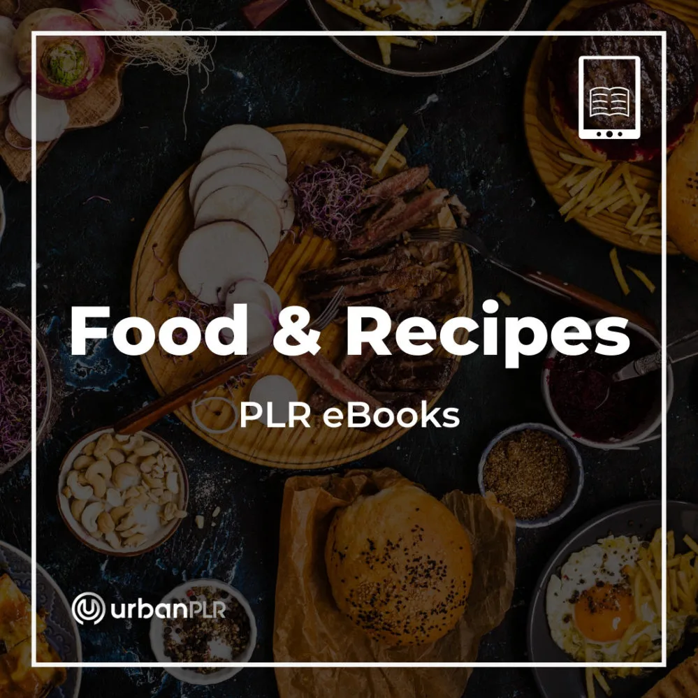 Food & Recipes PLR eBooks