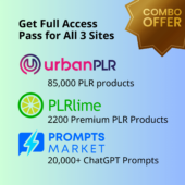 UrbanPLR + PLRLIME + PromptsMarket.co Combo Offer